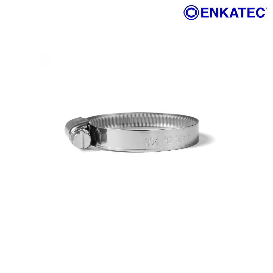 ENKATEC® Schlauchschelle W4 Edelstahl V2A 9mm Schneckengewinde Schelle 8-140mm