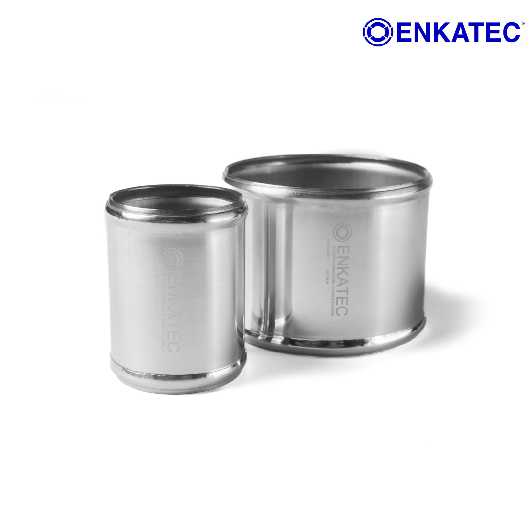 ENKATEC® 80mm Aluminiumrohr Schlauchverbinder Alu Rohr 8–114mm *Größe wählbar*