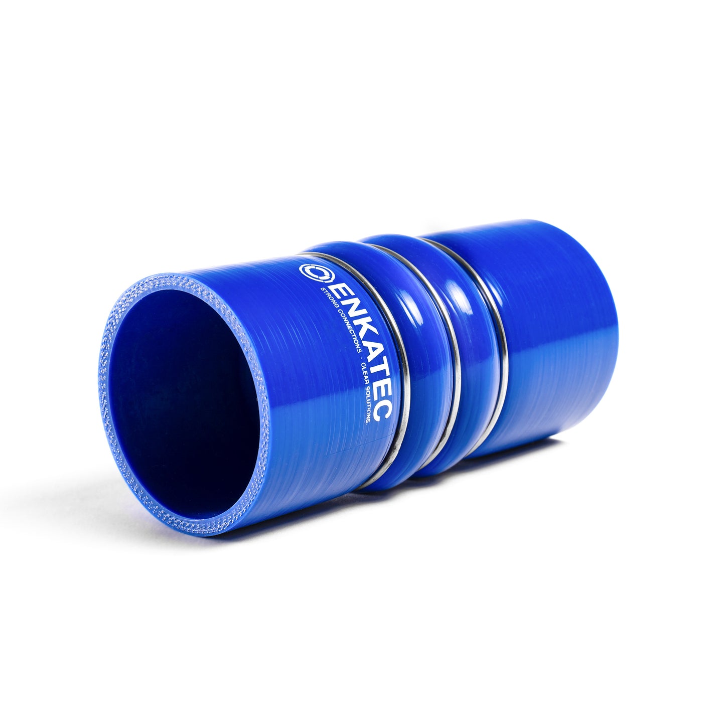 ENKATEC® Doppelwulstverbinder 160mm Silikonschlauch Verbinder ID 45-102mm