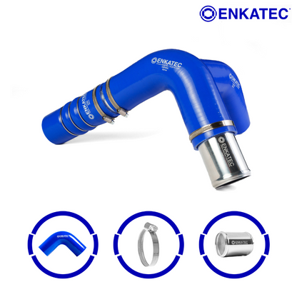 ENKATEC® 80mm Aluminiumrohr Schlauchverbinder Alu Rohr 8–114mm *Größe wählbar*