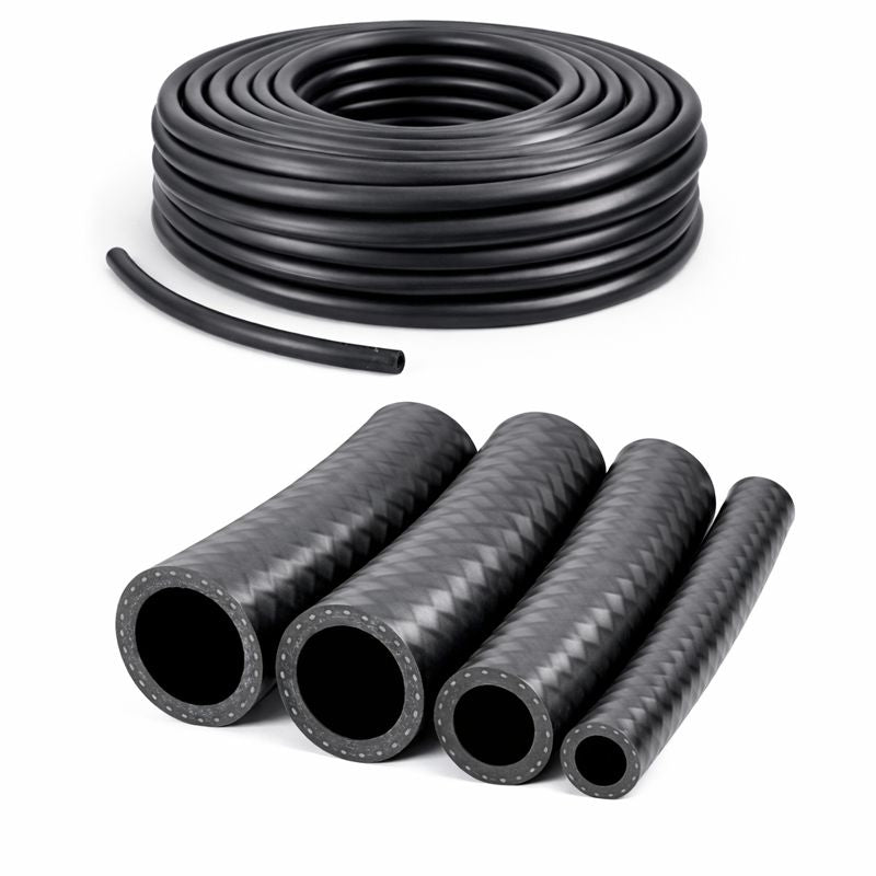 ENKATEC® NBR Kraftstoffschlauch 1m Ölschlauch Diesel- Benzinleitung ID 8-25mm