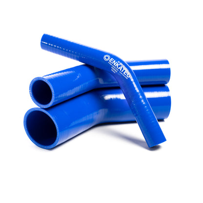 ENKATEC® 45° Silikonbogen Silikonschlauch Ladeluftschlauch Turboschlauch ID 13-114mm